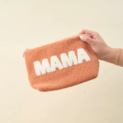 Mama Teddy Pouch (Peach)