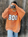 Boo Corded Sweatshirt