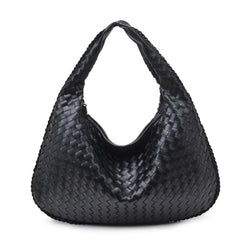 Victoria Woven Hobo Bag