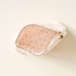 Baby Teddy Pouch (Cream)