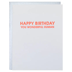 Wonderful Human Birthday Card