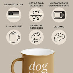 Dog Dad Campfire Mug