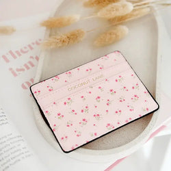 Card Holder (Ditsy Floral Pink)