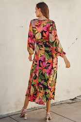 Oceania Garden Midi Dress