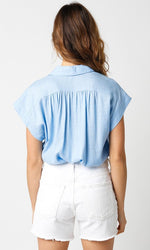 Brooklyn Button Top