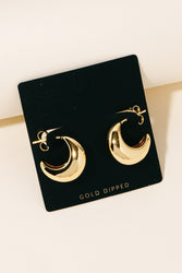 Golden Glam Hoops