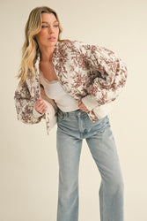 Rustic Blossom Jacket