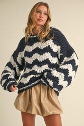 Part Ways Knit Sweater