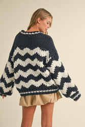 Part Ways Knit Sweater