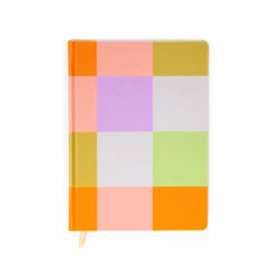 Checker Jumbo Velvet Journal