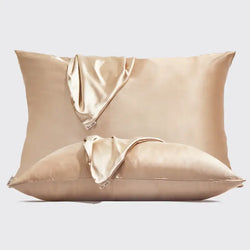 Holiday Satin Pillowcase Set (Champagne)