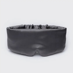 Satin Pillow Eye Mask (Charcoal)