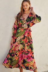 Oceania Garden Midi Dress