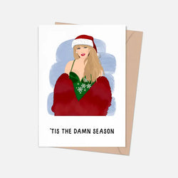 Taylor Swift Holiday Card