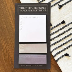 Tortured Note Takers Sticky Note Set