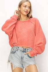 Laid Back Pullover Top