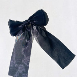 Organza Hair Bow Clips