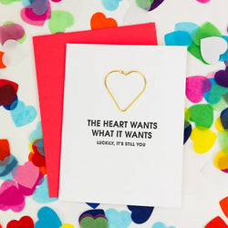 The Heart Wants Card