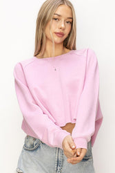 Laid Back Pullover Top