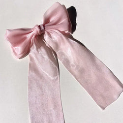 Organza Hair Bow Clips