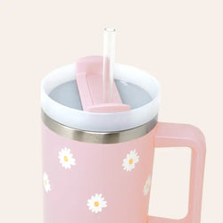 Dancing Daisy Tumbler (Pink)