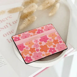 Card Holder (Pink/Orange Bloom)