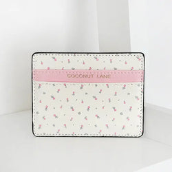 Card Holder (Ditsy Floral White)