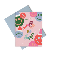 Jolly As Fuck Greeting Card Set