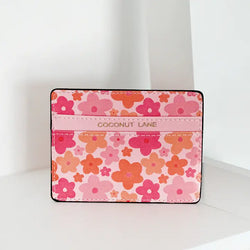 Card Holder (Pink/Orange Bloom)