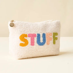 Stuff Teddy Pouch (Ivory)