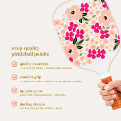 Pickleball Paddle (Lively Flora Pink)