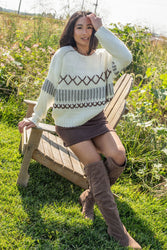 Fall Behind Knit Sweater