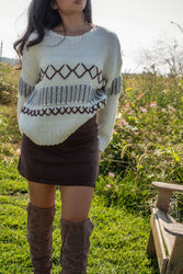 Fall Behind Knit Sweater