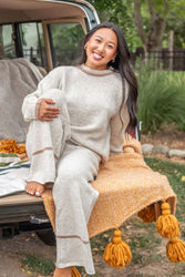 Cozy Campfire Knit Pants