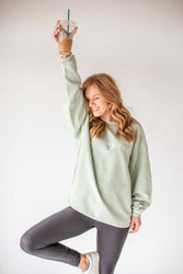 Spring NE Corded Sweatshirt