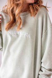 Spring NE Corded Sweatshirt