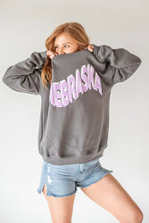 Nebraska Wave Sweatshirt