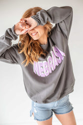 Nebraska Wave Sweatshirt