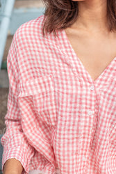 Picnic Date Plaid Top