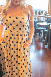 On The Dot Maxi Dress