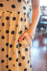 On The Dot Maxi Dress