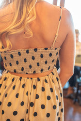 On The Dot Maxi Dress