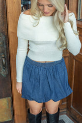 Enough Said Knit Top