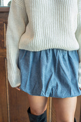 Denim Daze Mini Skirt