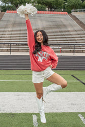 Nebraska Huskers Corded Sweatshirt