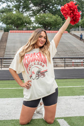 Nebraska 1869 Helmet Thrifted Tee