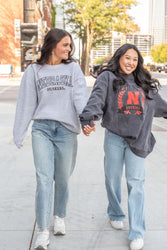 Nebraska Mock Neck Pullover