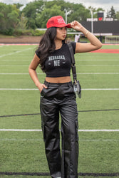 Nebraska Crop Top