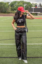 Nebraska Crop Top