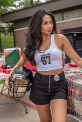 Nebraska 67 Crop Top